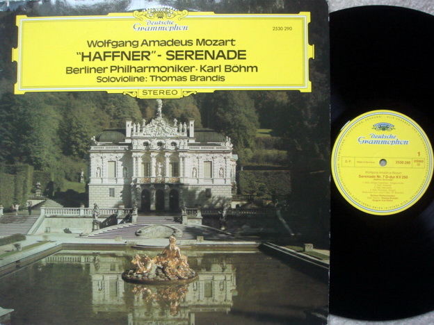 DG / BOHM-BPO, - Mozart Haffner Serenade, MINT!