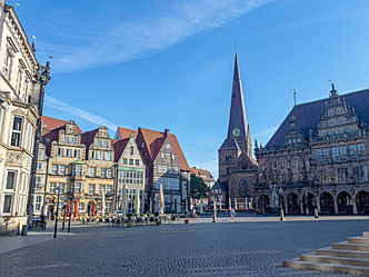  Hamburg
- Blick auf den Bremer Marktplatz
