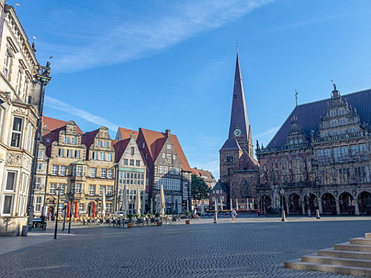  Hamburg
- Blick auf den Bremer Marktplatz