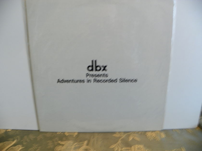 dbx - PRESENTS ADVENTURES IN RECORDED SILENCE   dbx ENCODED