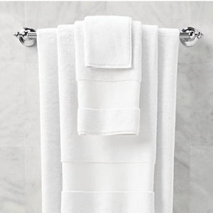 Set of Six Frontgate Resort Collection™ Bath Towels | Frontgate - White - 6 Piece
