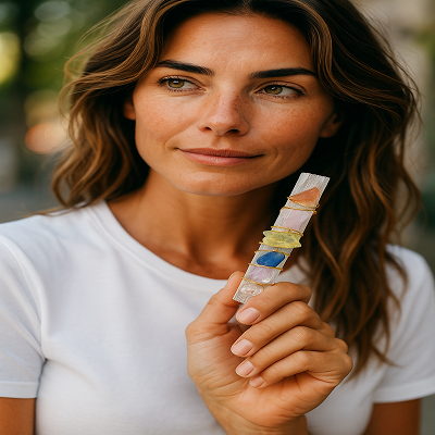 Selenite Chakra Stick