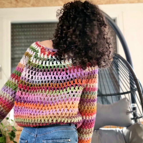 Quick and Easy Cloud Sweater: A Simple Crochet Pattern