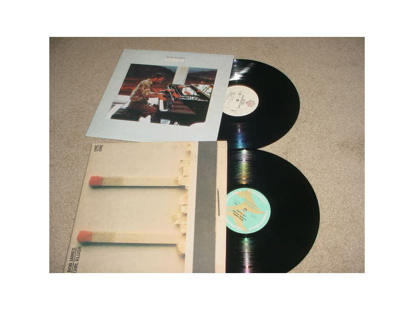 BOB JAMES  - ivory coast and one on one with earl klugh 2 lp records see add