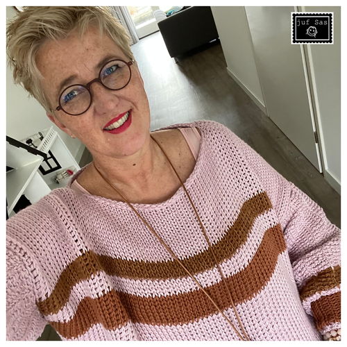 Haakpatroon trui Rosanne van juf Sas