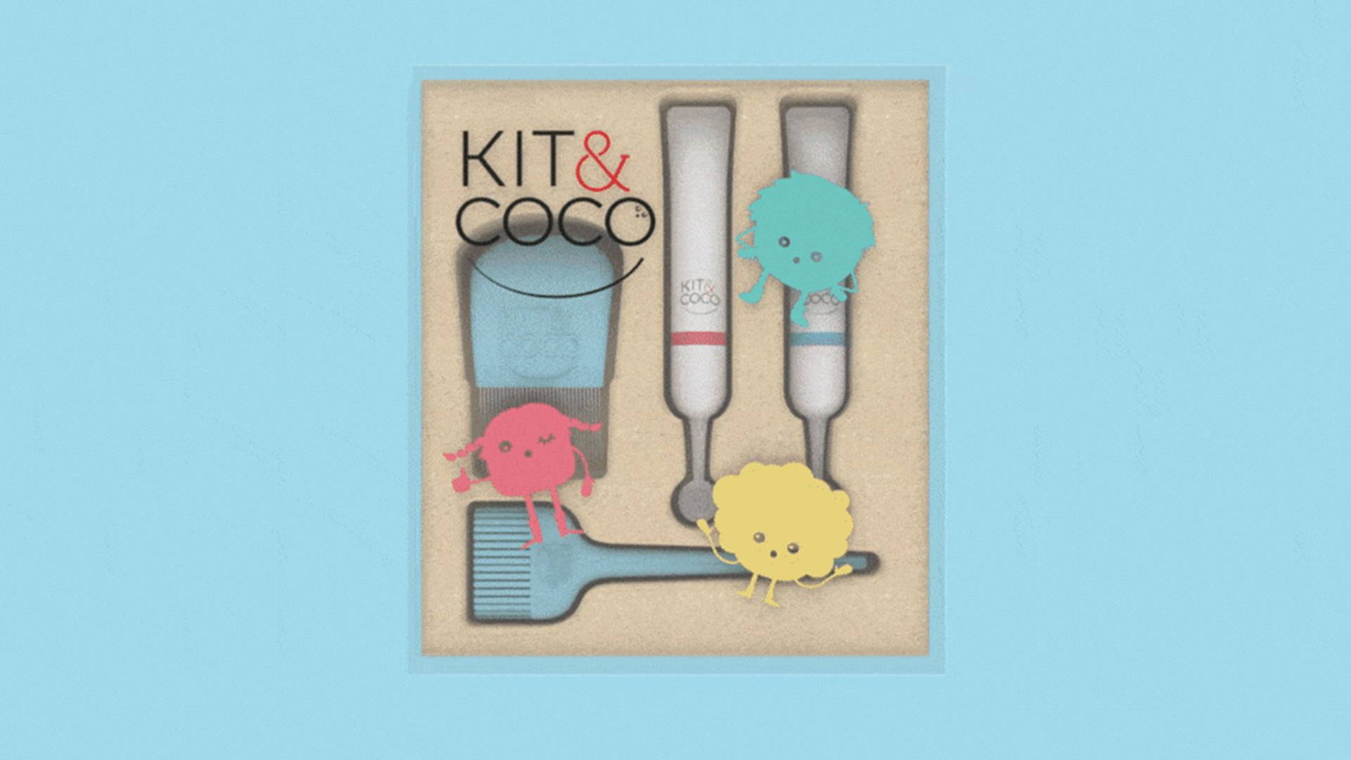 Featured image for KIT & COCO Makes Treating Head Lice Look Good With Adorable Packaging