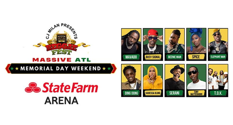 Reggae Fest Massive ATL: Mavado, Busy Signal, Beenie Man & Elephant Man