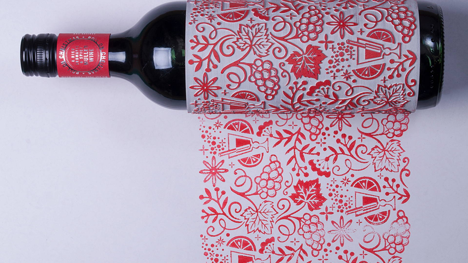 Featured image for This Unique and Festive Wine Label Also Serves as a Decorative Stamp