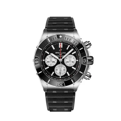Super Chronomat B01 44 Stainless Steel / Black / Rubber