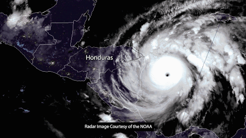 Radar Footage/Gif of Hurricane Iota