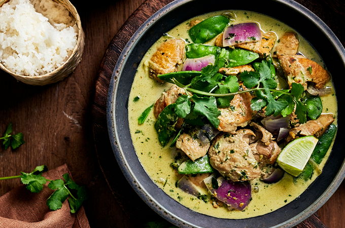 Green Curry Chicken