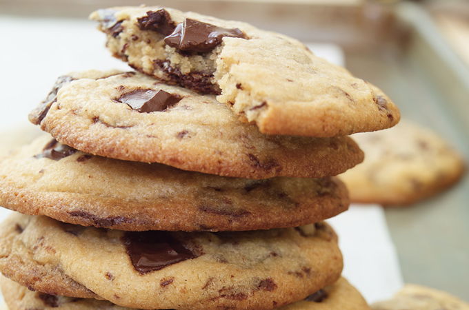 Biscuits moelleux aux brisures de chocolat (les meilleurs)