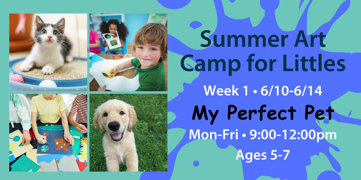 Art Camp for Littles • My Perfect Pet promotional image
