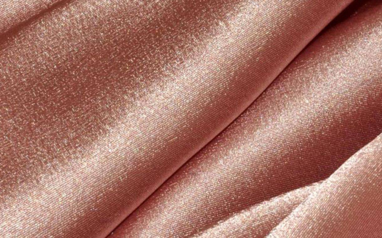 Close up shot of polyester fabric