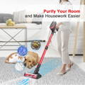 MOOSOO K17 stick vacuum cleaner