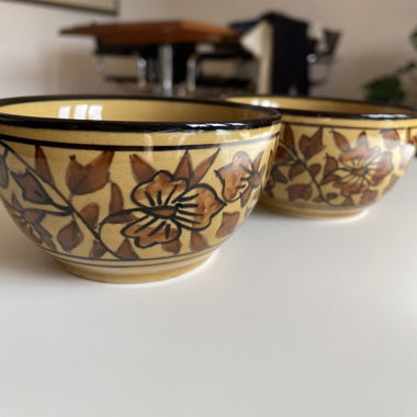Ceramic bowls from India