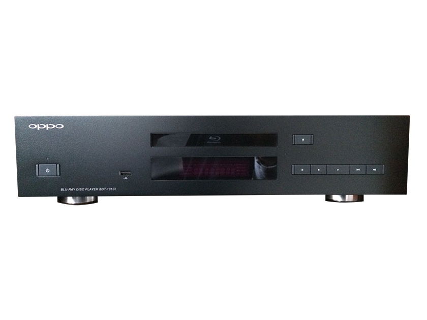 Oppo Digital BDT-101CI Blu-ray Player with additional HDMI output module