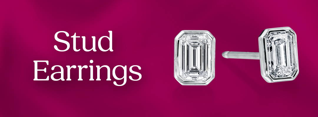 Shop Diamond Stud earrings
