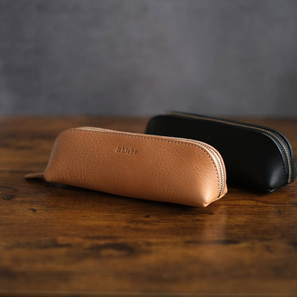 Basic pencil case, large capacity and easy to open, Tochigi