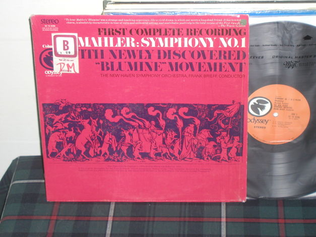 Brieff/NHSO - Mahler No. 1  Titan  LP Columbia/Odyssey ...