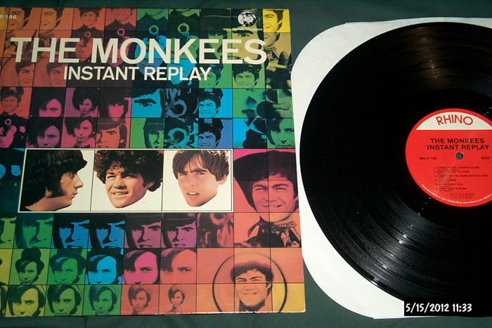 The Monkees - Instant Replay LP NM Rhino Label