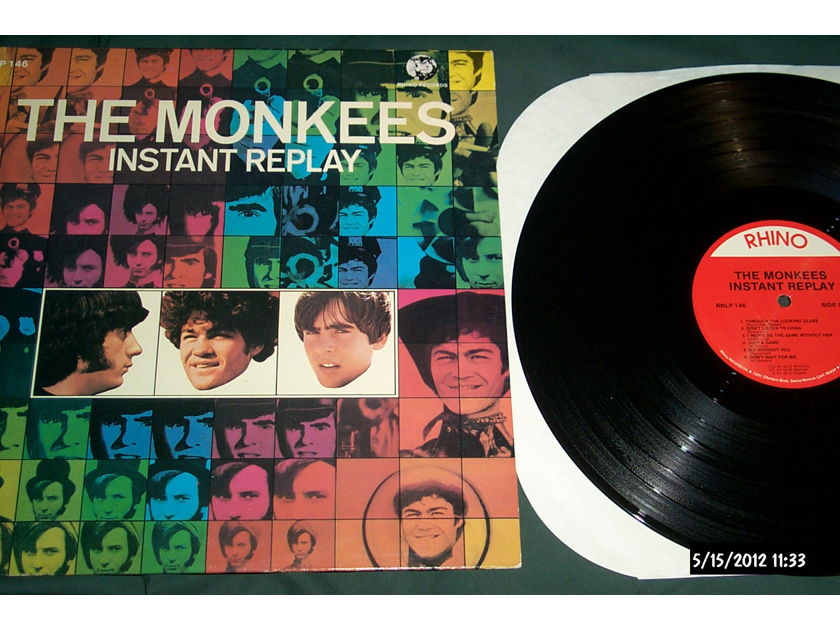 The Monkees - Instant Replay LP NM Rhino Label