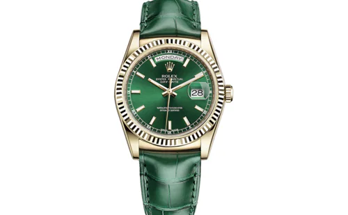 Rolex Day-Date 36 Green Dial Gold