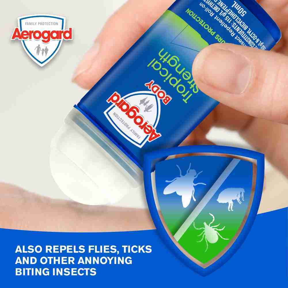 Aerogard Tropical Strength Insect Repellent Roll On 50ml - Image 4