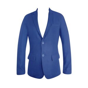 CANBERRA - Blue WOOL AND CASHMERE