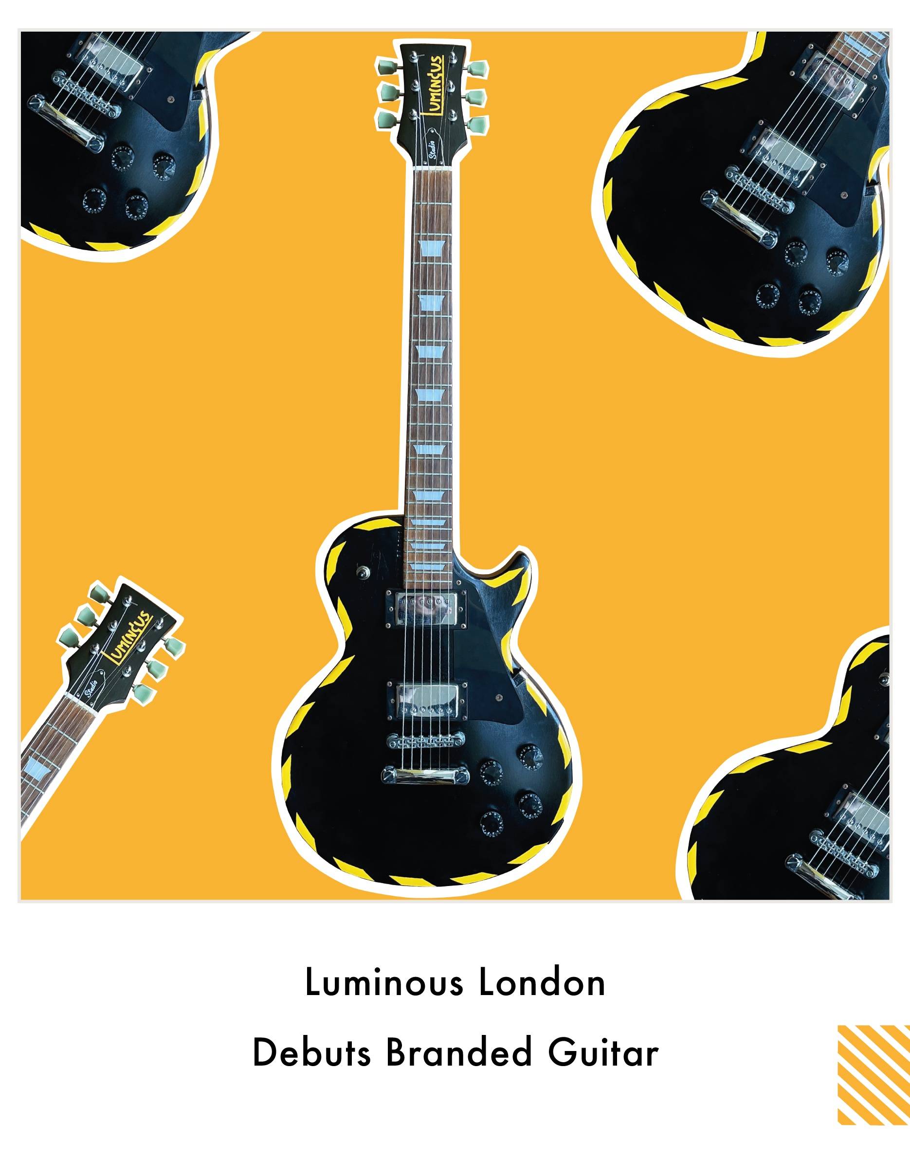 Luminous London Debuts Branded Guitar