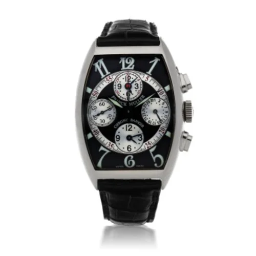 Franck Muller Master Banker White Gold Black Dial