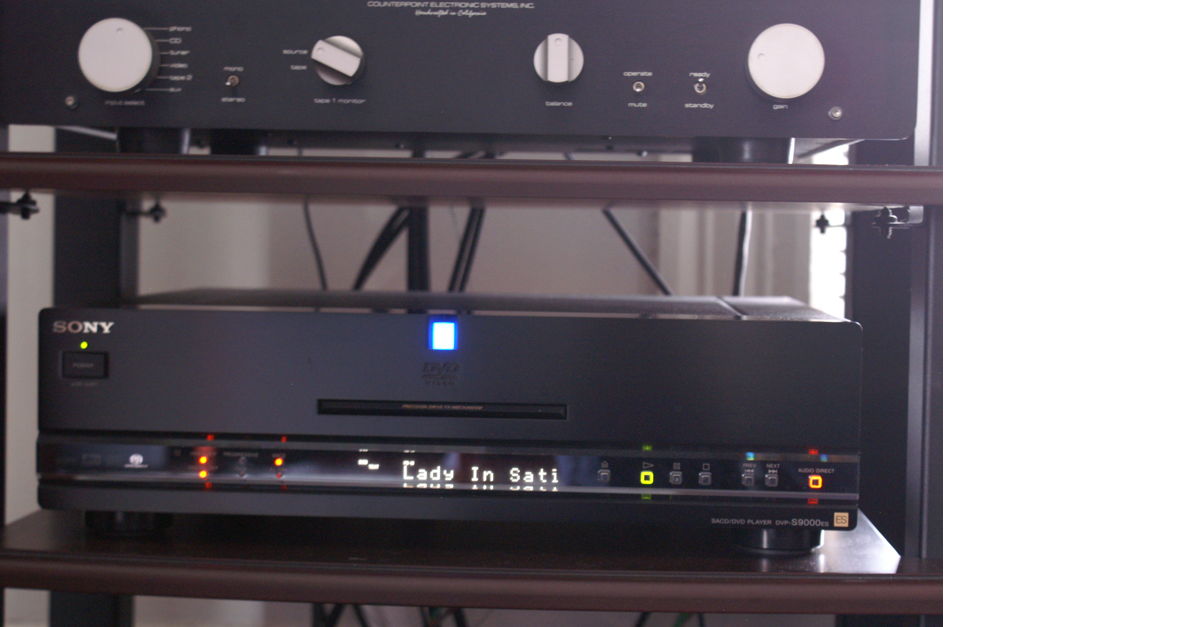 ソニー SONY CD/SACD/DVDプレーヤー DVP-S9000ES Sony DVP-S9000ES CD/SACD/DVD Player - Excellent Sound