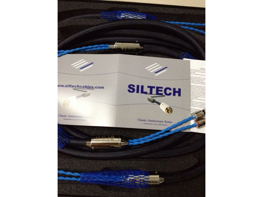 Siltech Cables Classic 770L Speaker Cables  2.5m Spades Mint!!