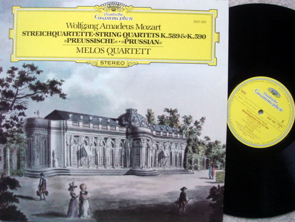 DG / MELOS QT, - Mozart String Quartets KV.589 & 590, NM!