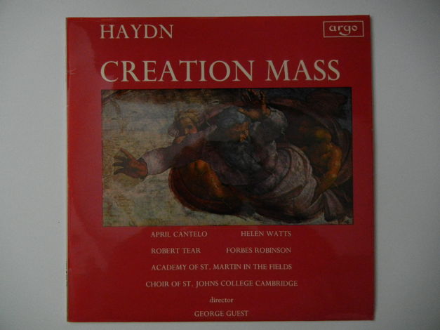 Haydn - Creation Mass Argo ZRG 598 Stereo