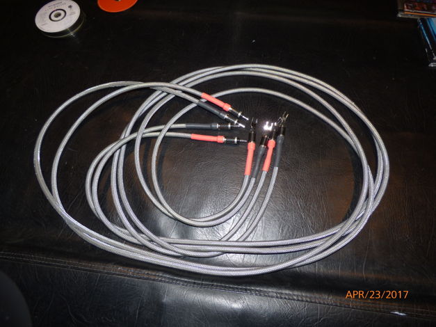 $10,000 Speaker Cables For $1350 8' Nuclear Systems Cab...