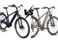 Deux modèles des vélos électriques Moustache Samedi en comparaison