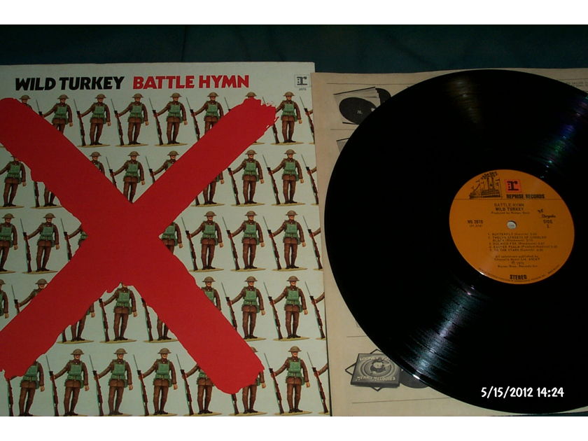 Wild Turkey(Jethro Tull) - Battle Hymn LP NM