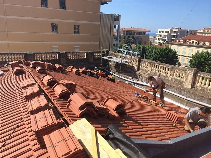 Réfection de la toiture du Grand Salon du Palais de l’Europe à Menton — photo 2 sur 9 — CEG TOITURE
