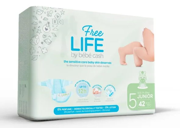 Nappy Bebecash Junior Diaper