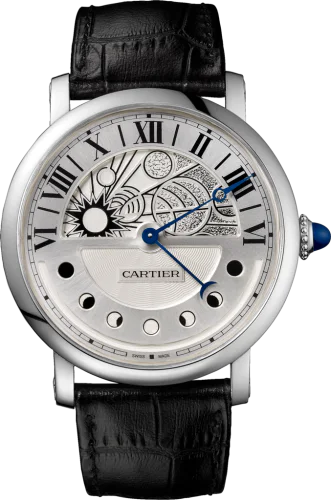 Rotonde de Cartier 45 Day & Night White Gold / Silver