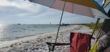 Bikes, Beaches and Bonfires  Island Camp Out near Sarasota, FL