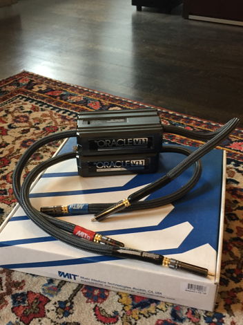 MIT Cables ORACLE V1.1 interconnects rca 1m