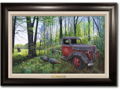 Spring Greeting Framed Canvas by Anthony J. Padgett