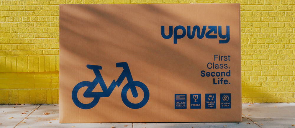 Upway shipping bike box