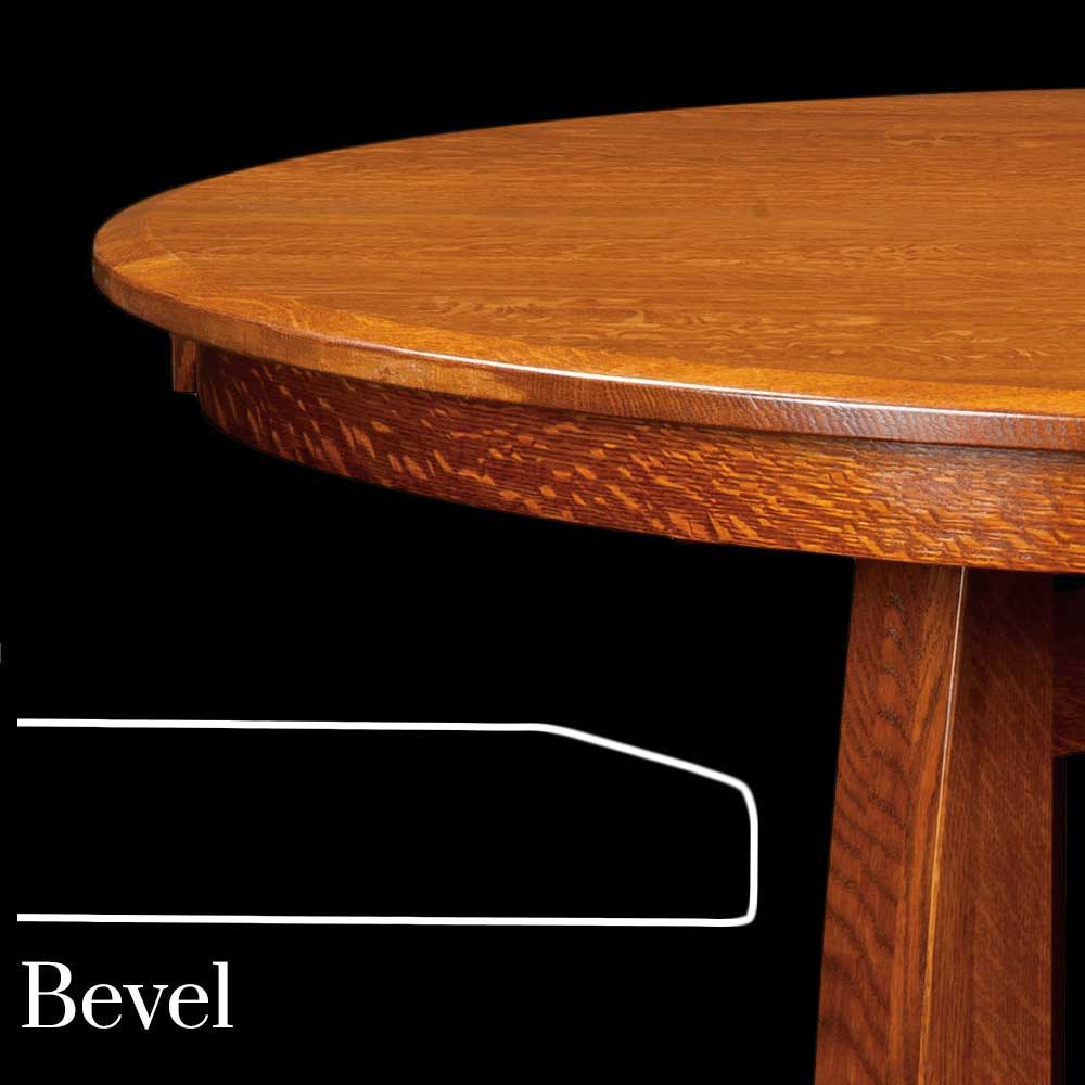 Bevel Table Edge | Home and Timber
