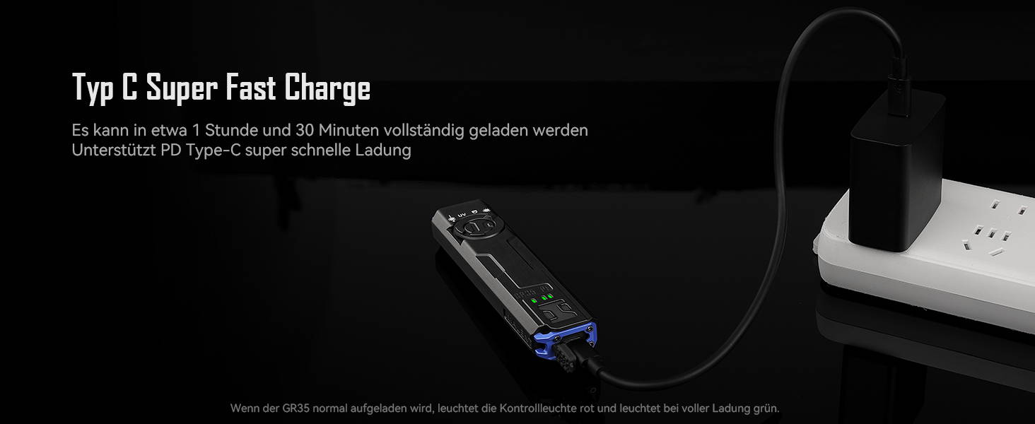 IMALENT LD35 Wiederaufladbare EDC Taschenlampe