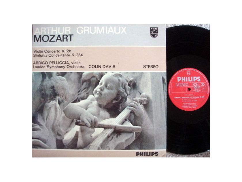 Philips / GRUMIAUX-DAVIS, - Mozart Violin Concertos No.2, NM!