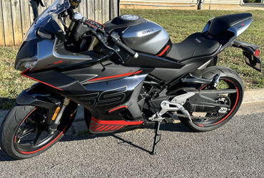 2023 CFMOTO 450SS motorcycle for rent near Murfreesboro, TN