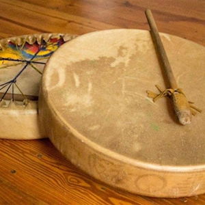 Drum Making on our honeymoon
